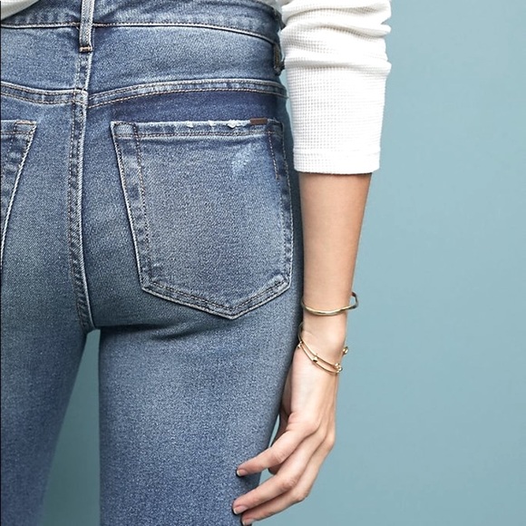 ELLA MOSS High Rise Ankle Skinny Jean NWT Size 31 Pine - Picture 4 of 11